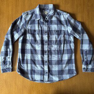 LL Bean Buffalo Check Flannel - Size Small